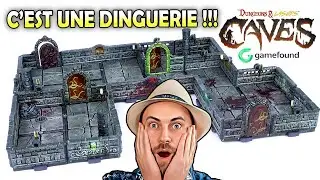 DECORS Dungeons and Lasers CAVES sur Gamefound par Archon Studio