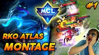 HOOK ALL ENEMIES ATLAS RKO MONTAGE #1. MOBILE LEGENDS.
