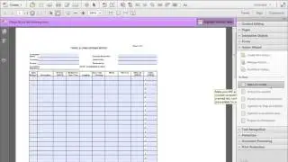 Acrobat XI Tutorial Using a Built in Action
