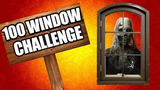 THE 100 WINDOW CHALLENGE (Call of Duty Zombies)