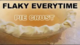 Crispy flaky pie crust recipe | easy pie dough| pie crust recipe| One delish