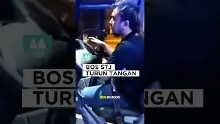 Bos stj mengemudikan sendiri bus miliknya #bus #stj
