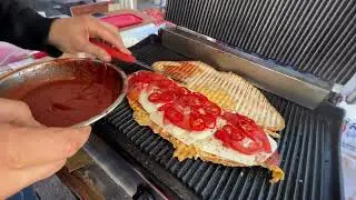 SEBZE HALİ TOSTÇUSU ENGİN!! BOL MALZEMELİ TOST