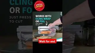 Ultimate Cling Film Dispenser: Strong, Non-Slip, Drawer-Friendly Design | Smart Shopping Store