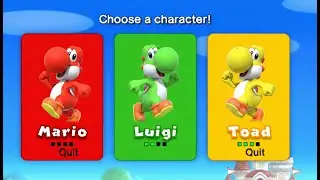 New Super Mario Bros U Deluxe - 3 Players Final Boss Coin Battle!