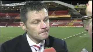Steve Cotterill, Andy Reid and Luke Chambers Post Reading
