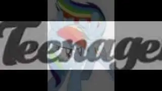 Rainbow dash growing up!