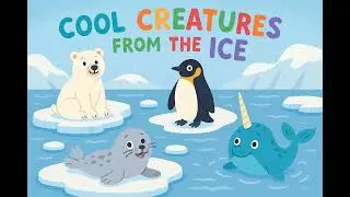 Cool Creatures from the Ice &ndash; Fun English Song to Learn Arctic Animals for Kids