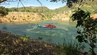 Black Hawk Helicopter Water Bomber