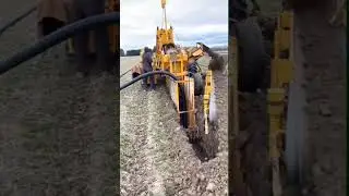 Pipe laying machine | Pipe trench digging