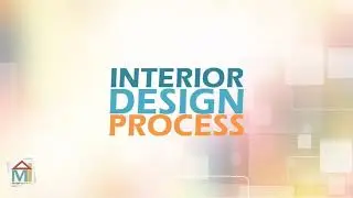 Major steps in interior design.