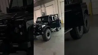 Land Rover Defender 6&times;6 off-road jeep | 6 wheel Land Rover Defender | uncommon Defender #defender