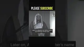 Do you know the real name of Abu Bakr (RA)? - Mufti Menk #Shorts