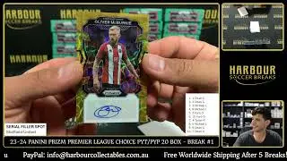 Break #1 - 23-24 Panini Prizm Premier League CHOICE PYT/PYP 20 Box FULL CASE (1/1 Nebula)