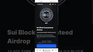 sui Block #airdrop #cryptocurrenc #nft