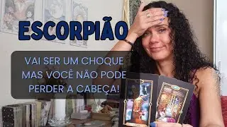 ♏TARÔ ESCORPIÃO♏💔É UM CHOQUE MAS TALVEZ NÃO SEJA O FIM! UMA DECISÃO IMPORTANTE!💕
