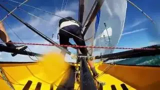 I14 Rudder Cam at Sidmouth Sailing Club (13 Aug 2016)