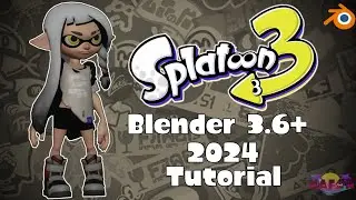 Урок по Splatoon Blender №1: Базовое моделирование