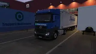 Euro Truck Simulator 2 - Alba Zöchling(H) -  MERCEDES ACTROS - Graz(A) to Maribor(SLO)