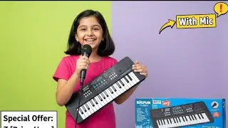 Best Piano Toy for Boy & Girls 🎹 BIGFUN 37 Key Electronic Keyboard Unboxing & Review| ToyWorld