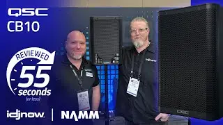 QSC CB10 in 55 seconds - NAMM 2026 w/ I DJ NOW