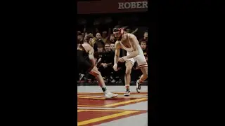 McKee Upset Pin vs Wisconsin | Minnesota Wrestling