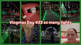 VLOGMAS DAY #22 LIGHTS AT THE MUSEUM, LIGHTS BY THE RIVER & JUST TAKING IT ALL IN | Angie's Life