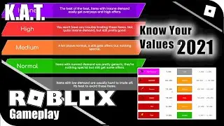 KAT - Know Your Values And Be A Better Trader | 2021 Updated Unofficial Value List