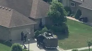 Police standoff outside home in Chesterfield Township