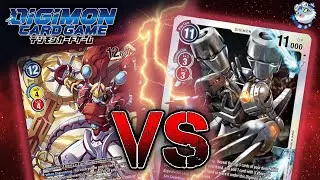 Machinedramon vs Shinegreymon - Digimon TCG BT12 In Person Match