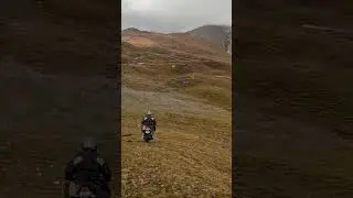 Half the oxygen sucks engine power at 16000 feet #royalenfield #enfield #motorcycleadventure #nepal