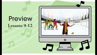 Let's Play Music: Preview of Online Purple Magic Lessons 9 12
