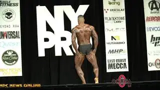2019 IFBB NY PRO Men's Classic Physique Prejudging  Competitor Introductions