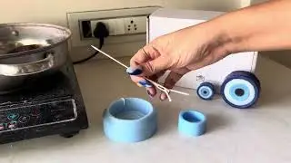 EVIL EYE CANDLE MAKING🧿✨