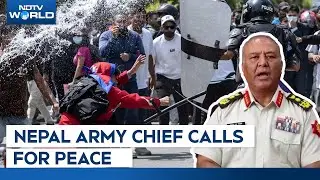 Nepal Protests | Nepal Army Chief Calls For Peace In Video Address,  Asks Protesters For A Dialogue