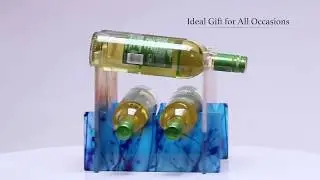MarktSq Acrylic Wine Rack Part# MSAWR1002