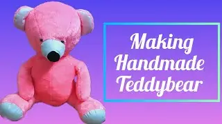 soft toys making at home simple 🐻    how to make teddy bear✨️ #teddybear #handmade