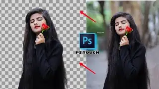 Background Remove In Ps Touch || Background eraser