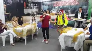 Chit&atilde;o do Forr&oacute; na apresenta&ccedil;&atilde;o do programa mesa de bar