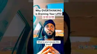Why OVERTHINKING Holds You BACK! ‼️💯 #success #motivation #overthinking #energy #waste #stop