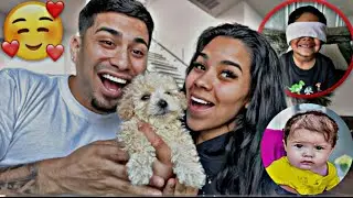 The Trench Family | Surprising Our Son & Daughter with a New Puppy 