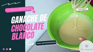 Ganache de chocolate blanco | Receta f&aacute;cil y econ&oacute;mica