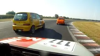 Robert Zalewski, Fiat 126p onboard, DN8, 5 runda WSMP, Tor Poznań 08.08.2015