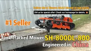 🏡 REAL-TIME Demo: SH800DL Lawn Mower in Action! | Direct From Chinese Factory | B2B Focused