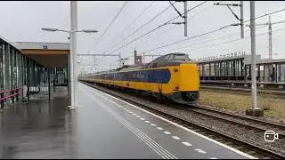 Treinen op het Station Utrecht Leidsche Rijn 2024