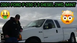 2001 FORD F-250  7.3 POWERSTROKE 2WD  LAWN MOWING AND LANDSCAPING TRUCK  ???