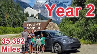 Tesla Model Y 2023 года &ndash; 2 года и 35 000 миль спустя: реальные затраты, деградация батареи и эпи...