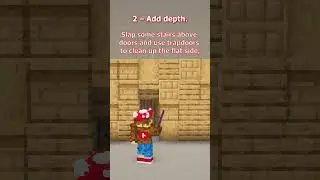 3 Pro Minecraft Building Tips in 46 seconds!