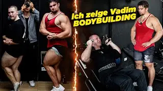 Ich zeige Vadim RICHTIGES Bodybuilding!