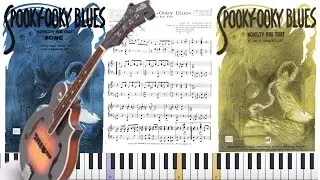 Spooky Ooky Blues by Harry J. Lincoln (1920 Mandolin & piano)